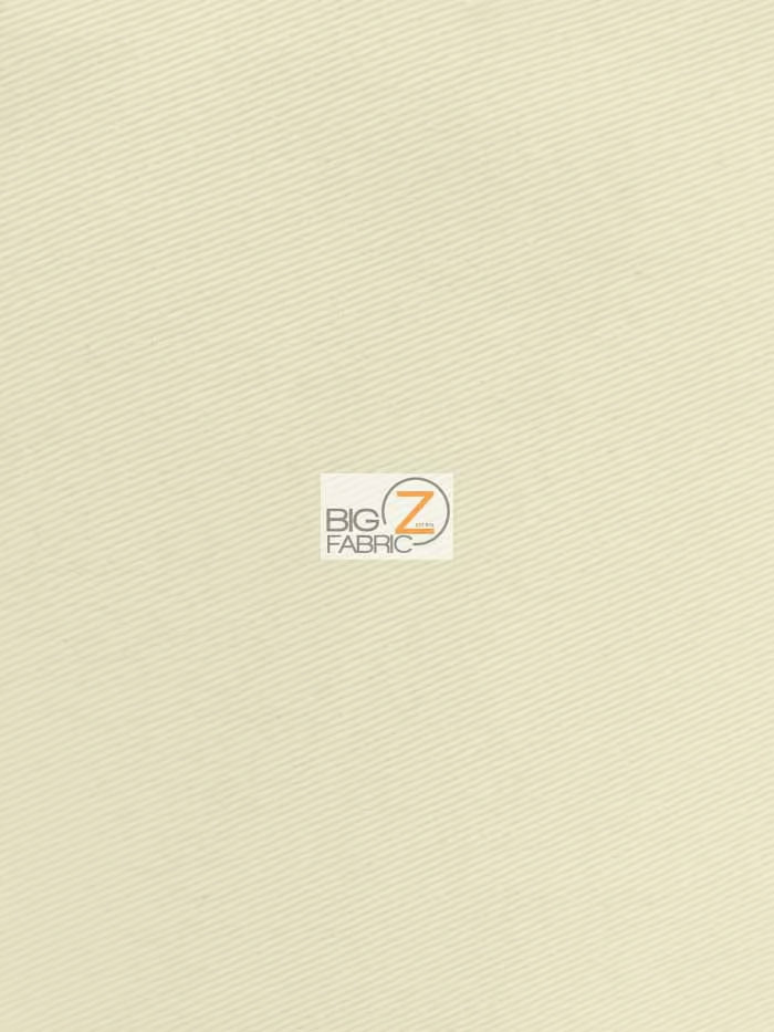 100% Cotton Natural Solid Twill Fabric