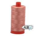 2215 Peach Aurifil Cotton 50wt Large Spool||color:2215 Peach