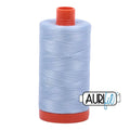 2710 Light Robins Egg Aurifil Cotton 50wt Large Spool||color:2720 Light Robins Egg