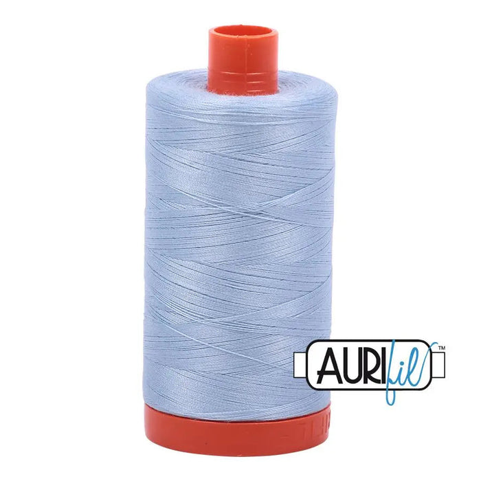 2710 Light Robins Egg Aurifil Cotton 50wt Large Spool||color:2720 Light Robins Egg