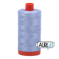 2770 Very Light Delft Aurifil Cotton 50wt Large Spool||color:2770 Very Light Delft