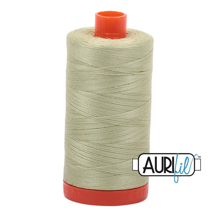 2886 Light Avocado Aurifil Cotton 50wt Large Spool||color:2886 Light Avacado