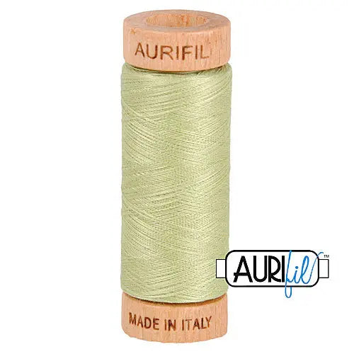 2886 Light Avocado Aurifil Cotton 80wt Spool||color:2886 Light Avacado