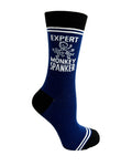 (3 Pairs) Expert Monkey Spanker - Hey Now Unisex Crew Socks - Wholesale