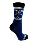 (3 Pairs) Fuck You This Much - Hey Now Unisex Crew Socks - Wholesale