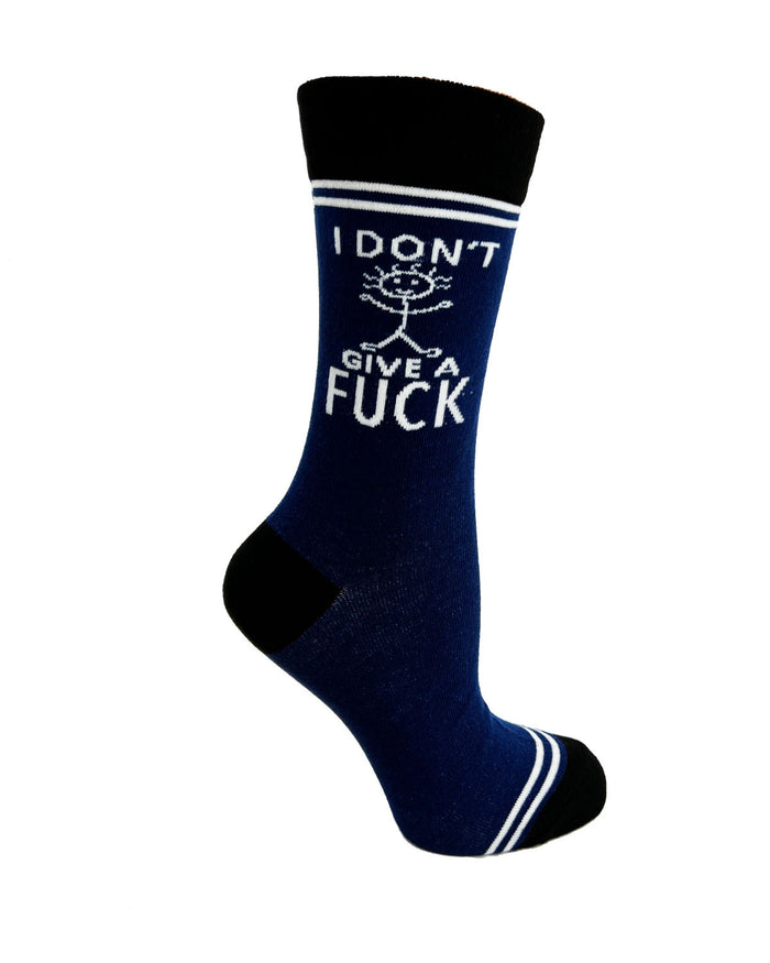 (3 Pairs) I Don’t Give a Fuck - Hey Now Unisex Crew Socks - Wholesale