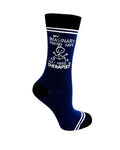(3 Pairs) My Imaginary Friend Says You Need a Therapist - Hey Now Unisex Crew Socks - Wholesale