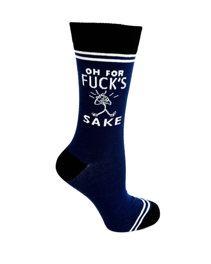 (3 Pairs) Oh For Fuck’s Sake - Hey Now Unisex Crew Socks - Wholesale