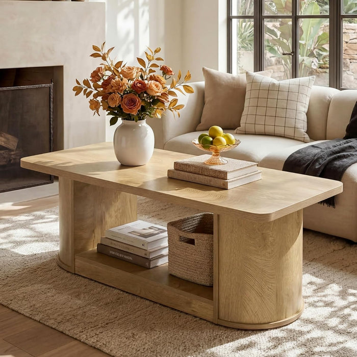 47" Rectangle Coffee Table - Canva Home