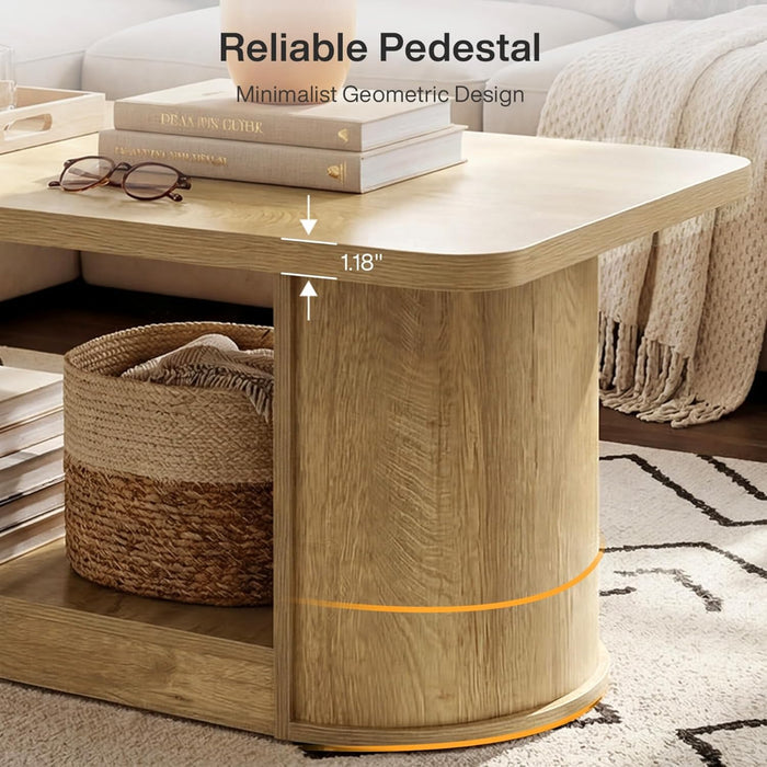 47" Rectangle Coffee Table - Canva Home