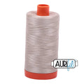 6711 Pewter Aurifil Cotton 50wt Large Spool||color:6711 Pewter