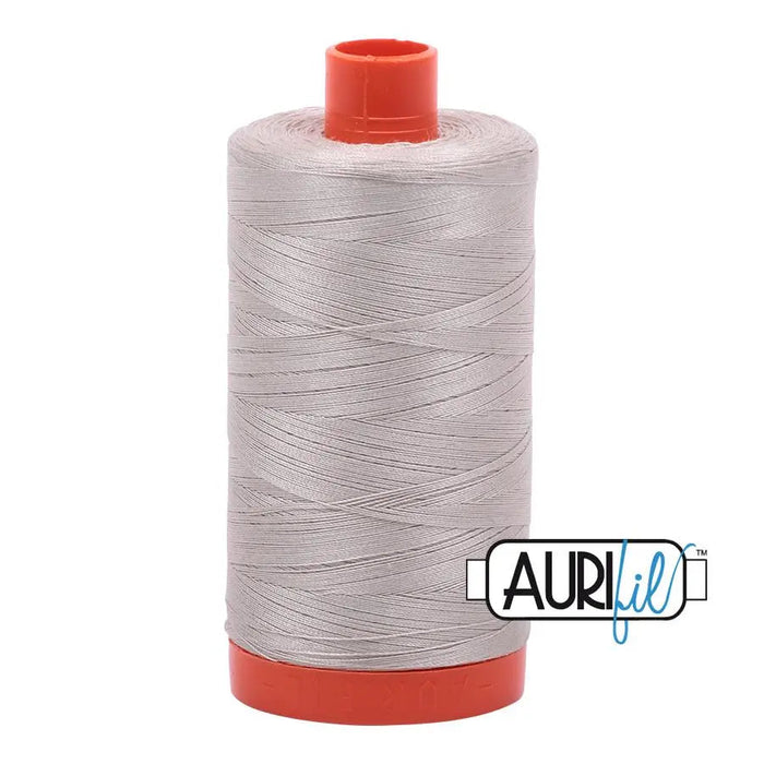 6725 Moondust Aurifil Cotton 50wt Large Spool||color:6725 Moondust