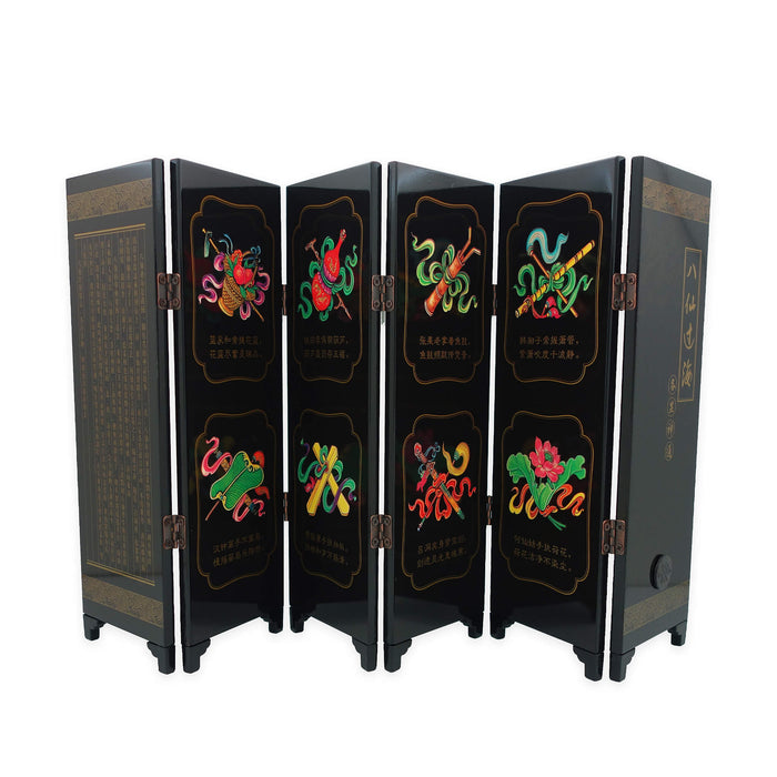 8 Immortals Foldable Screen Art