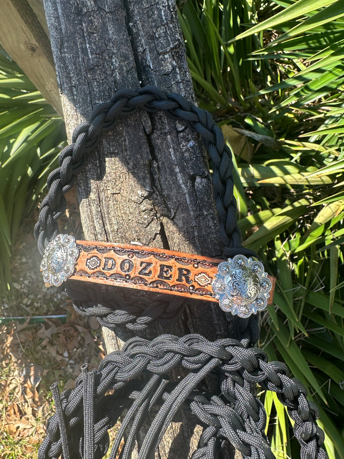 Personalized sheep, lamb, or goat halter. - Tiffanys Braided Tack LLC
