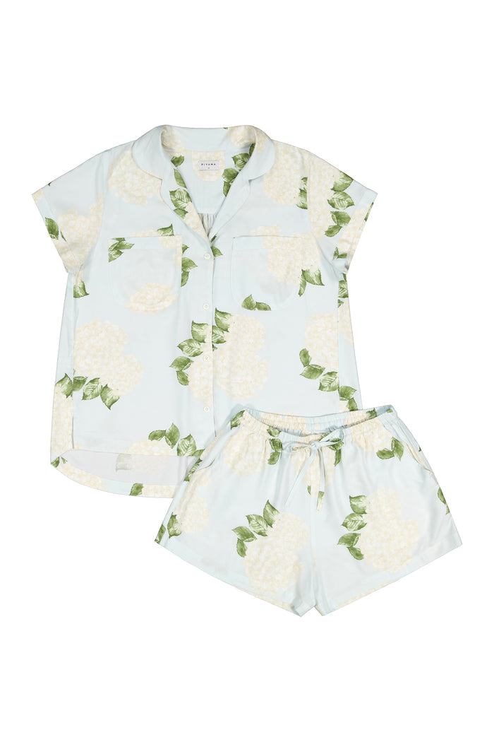 Piyama Abigail Sleep Set - ECOVERO™ - Heirloom Hydrangea — view 4