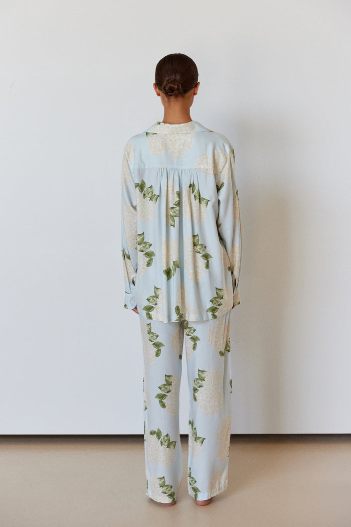 Piyama Abigail Sleep Set - Long - ECOVERO™ - Heirloom Hydrangea — view 7