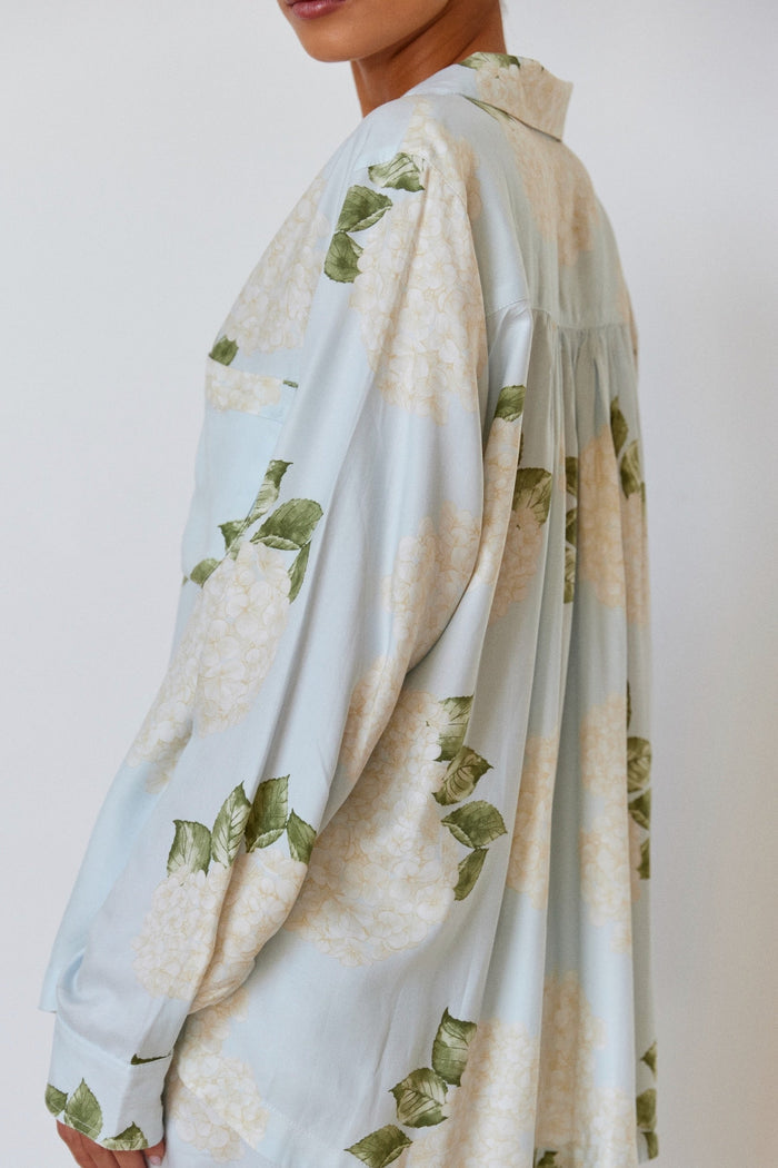 Piyama Abigail Sleep Set - Long Sleeve - ECOVERO™ - Heirloom Hydrangea — view 8