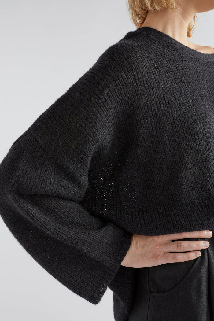 Active Elk Agna Sweater - Black Apparel > Women > Clothing > Knitwear > Sweaters & Cardigans > Elk Hyde Boutique
