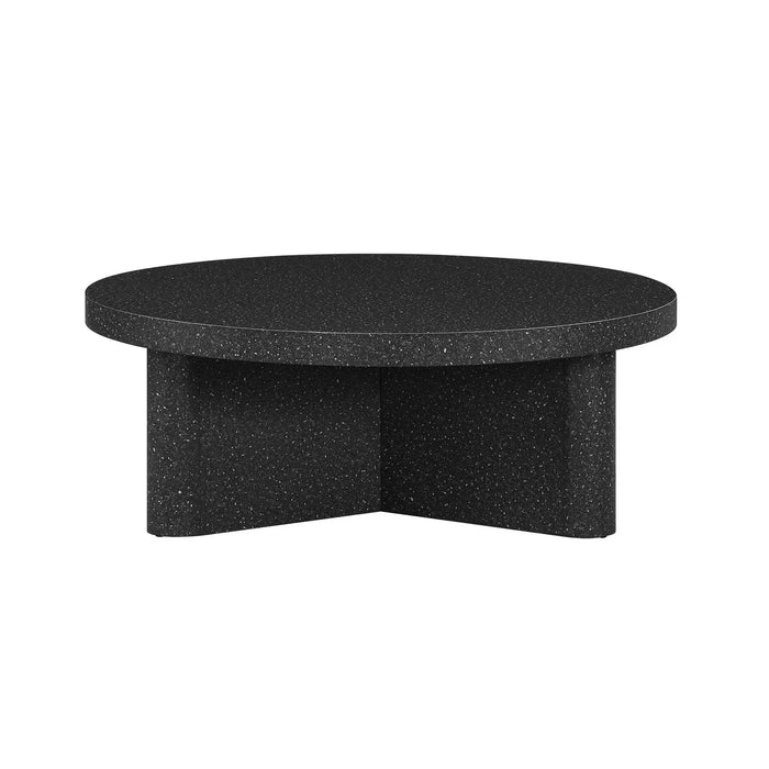 Alan Round Marble Coffee Table Canva Home