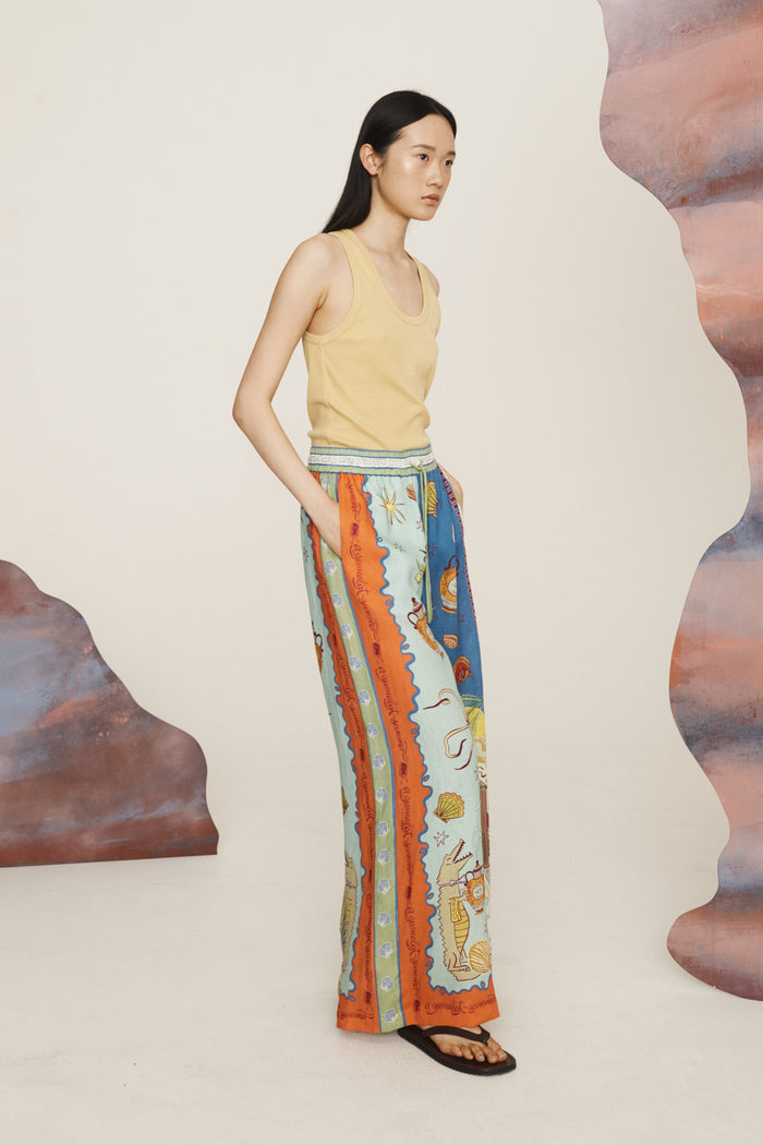 Alémais Sunlit Tank - Yellow Apparel > Women > Clothing > Shirts & Tops > Tops > Tank Tops > Alemāís Hyde Boutique