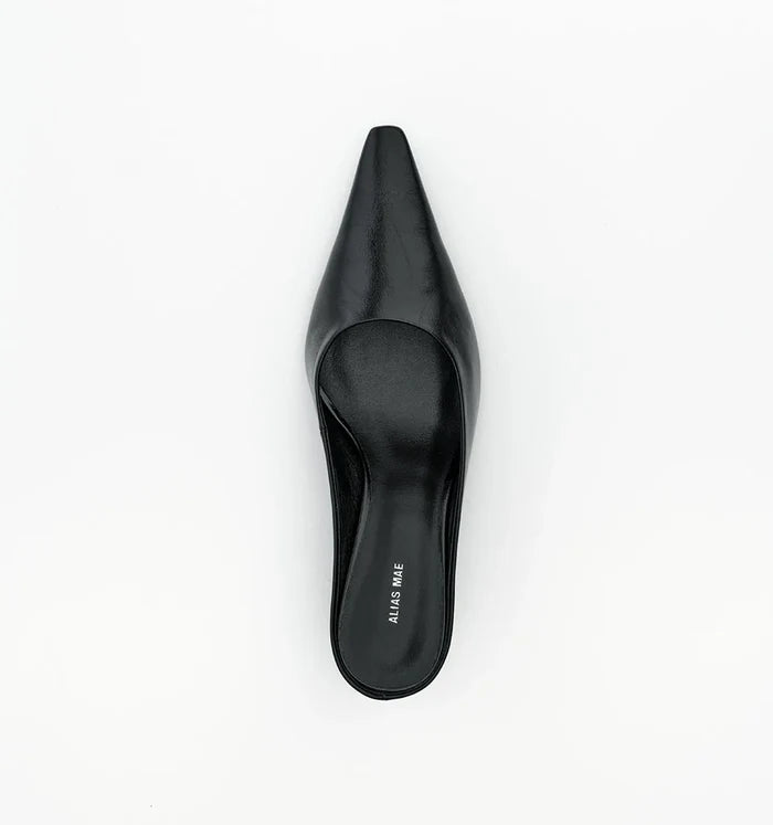 Alias Mae Skyler - Black Oily Crinkle Leather Hyde Boutique