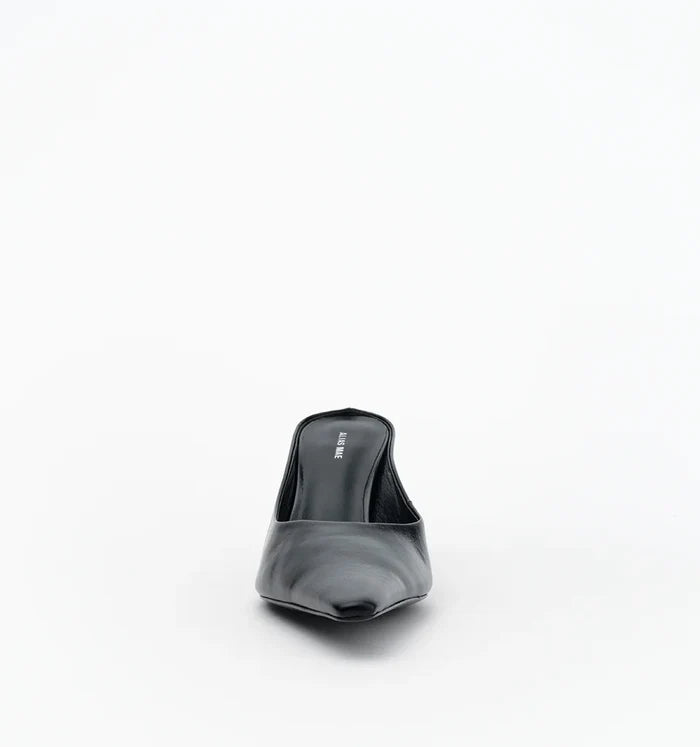 Alias Mae Skyler - Black Oily Crinkle Leather Hyde Boutique
