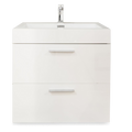 VANITY: The versatile design of the AM/PM vanity brings a modern sensibility to the bath.