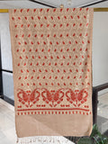 Ari Jaal embroidered stole, cashmere feel, 28x80 inches