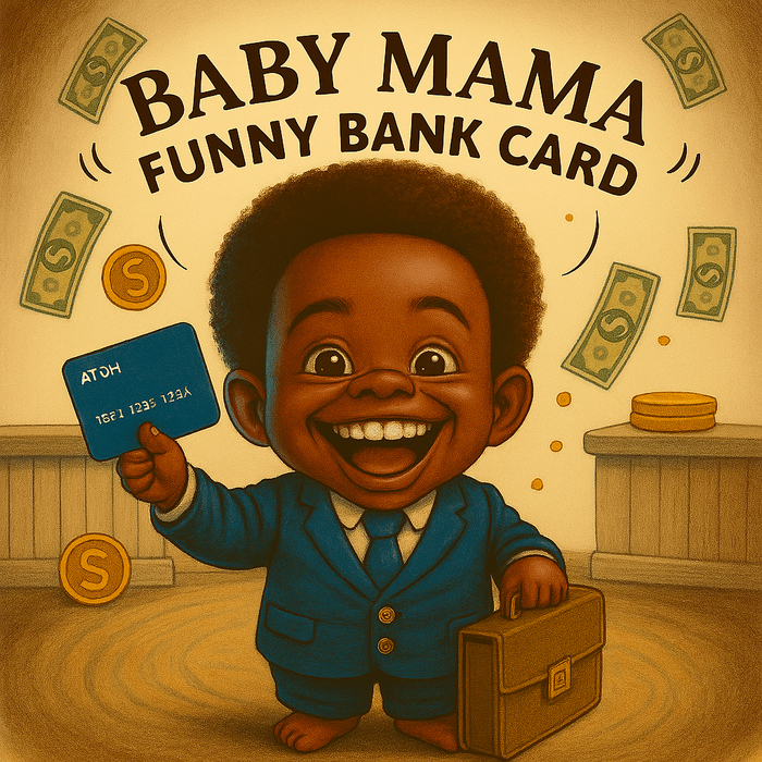 Baby Mama Funny Cards Countertop Display