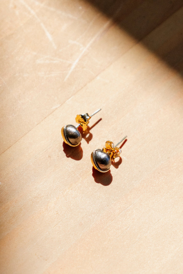 Baroque Pearl Studs