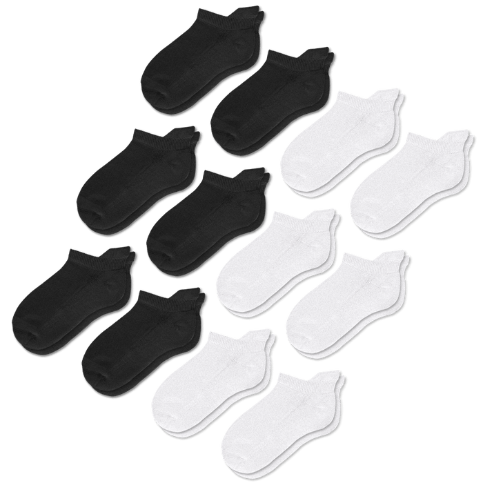 Viasox Basics Ankle Socks Bundle 12-Pack front view