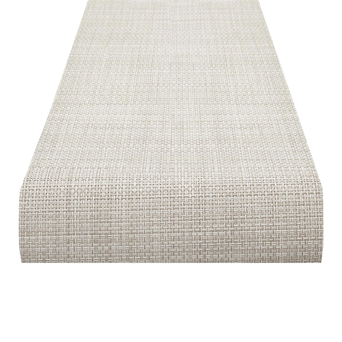 One of the oldest and simplest of weaving constructions, Chilewich's four-over-four Basketweave has become the most important vehicle for expressing their unique color point of vie