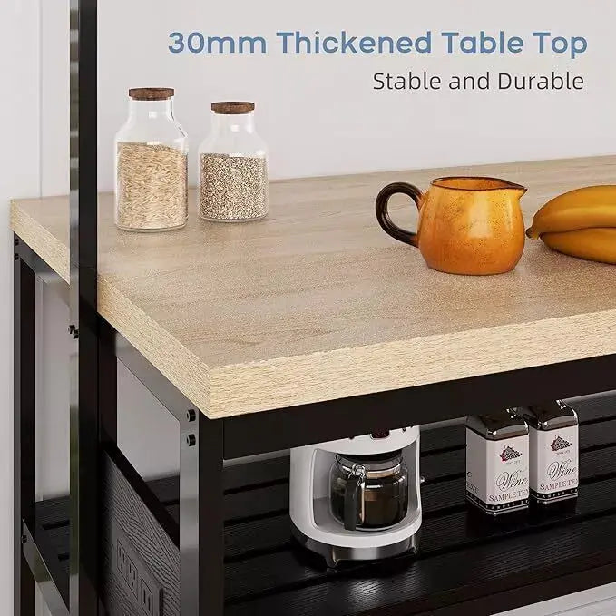 Beth Kitchen Island Dining Table Canva Home