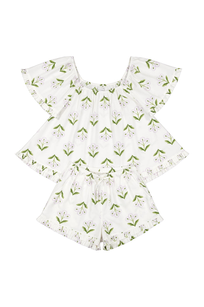 Piyama Betty Lounge Set - Cotton Modal - Dandelion Lilac — view 2