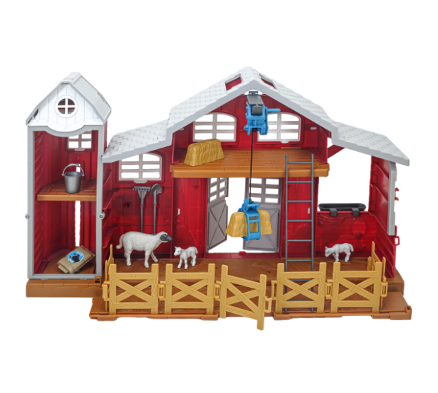 Big Country Adventure Dairy Barn Playset 38 Pce
