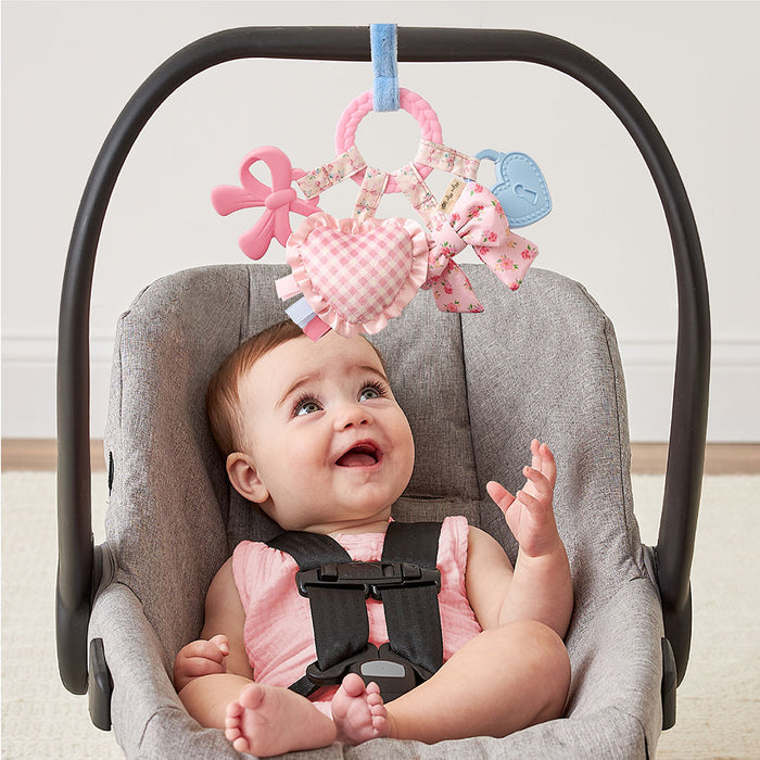 Bitzy Buzy Ring Teething Activity Toy