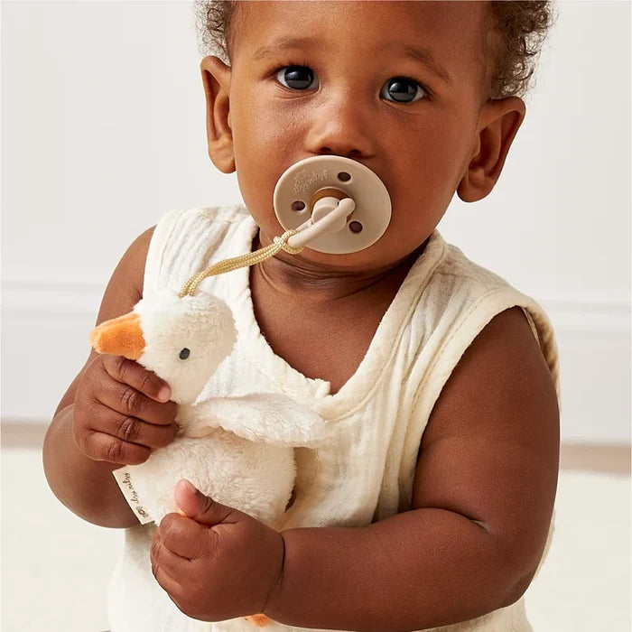 Bitzy Pal - Plush Goose & Pacifier