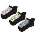 Viasox Bloom Ankle Socks 3-Pack Bundle front view