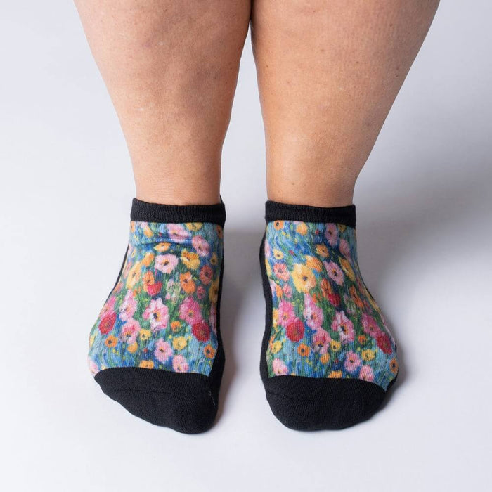 Viasox Brushstrokes Ankle Socks Bundle 3-Pack side view