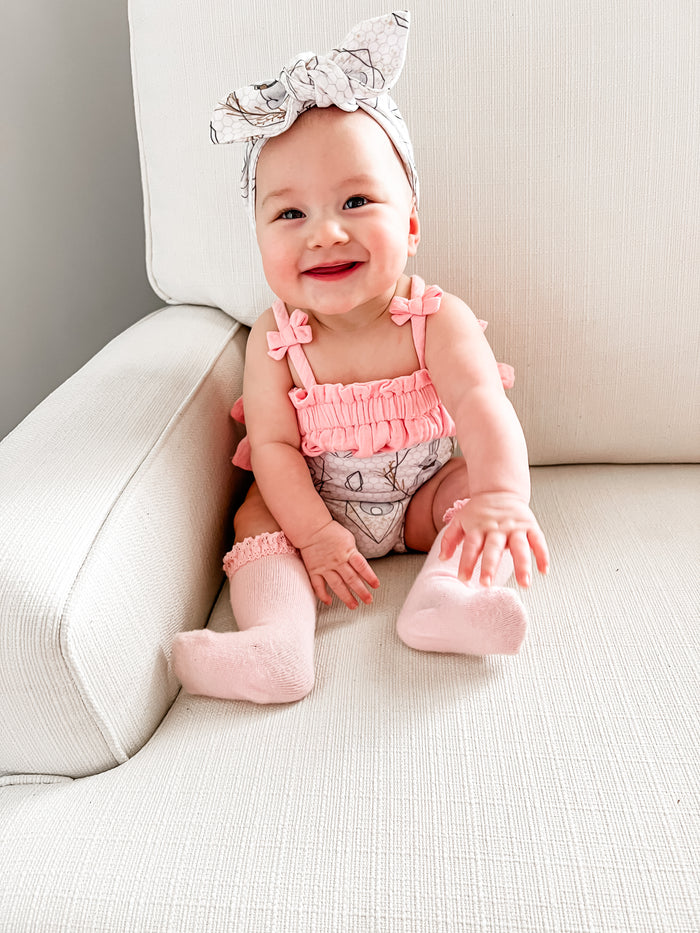 Bunny on Honeycomb Headbands
