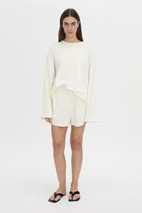 Camilla & Marc Maris Long Sleeve Tee - Soft White Hyde Boutique
