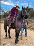 Carribean blue, burnt orange, and purple  set …. All sizes.