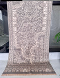 Cashmere Jamawar stole, 28x80 inches