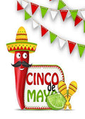 DoorFoto Door Cover Celebrate Cinco De Mayo