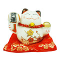 Ceramics Wealth Cat for Luck and Prosperity