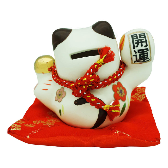 Ceramics Wealth Cat for Luck and Prosperity
