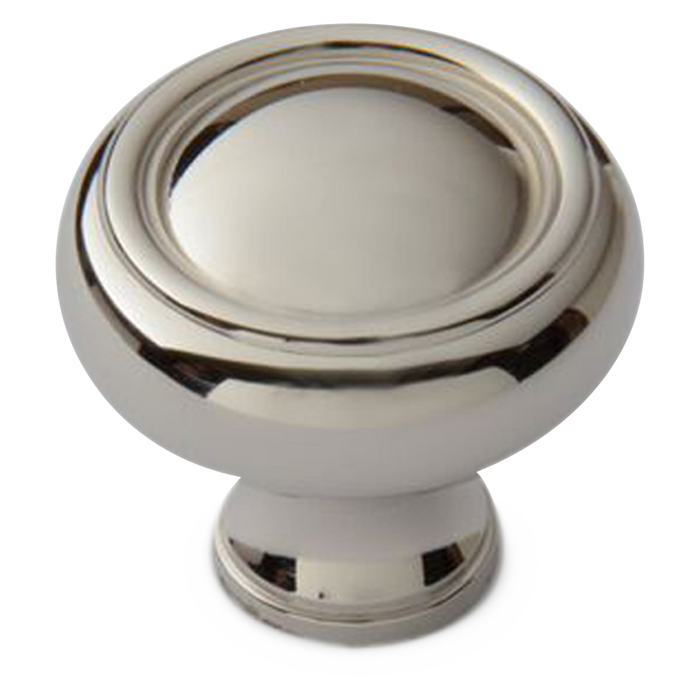The Hurst 1-1/4" Knob features round shapes and simple lines- Diameter: 1-1/4"- Projection: 1-7/32"- Base Diameter: 5/8"
