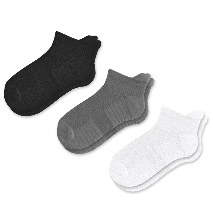 Viasox Classics Ankle Compression Socks Bundle 3-Pack front view