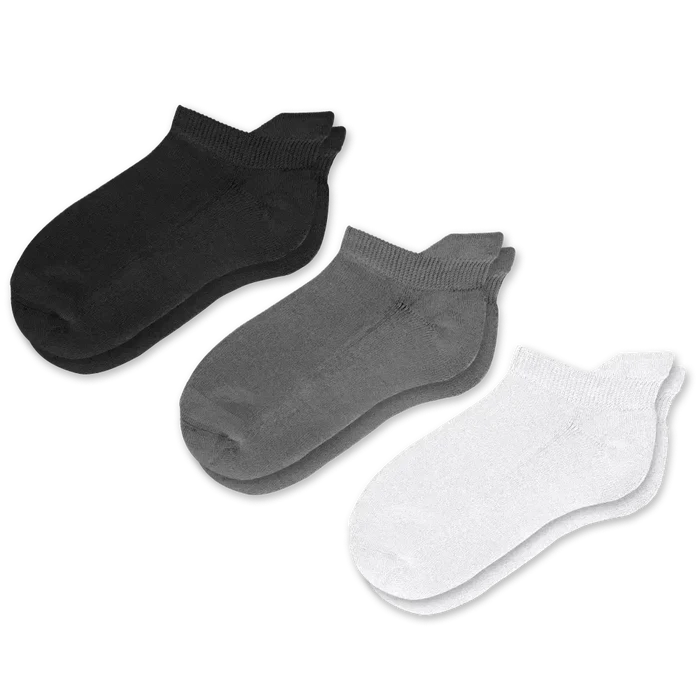 Viasox Classics Ankle Socks Bundle 3-Pack front view