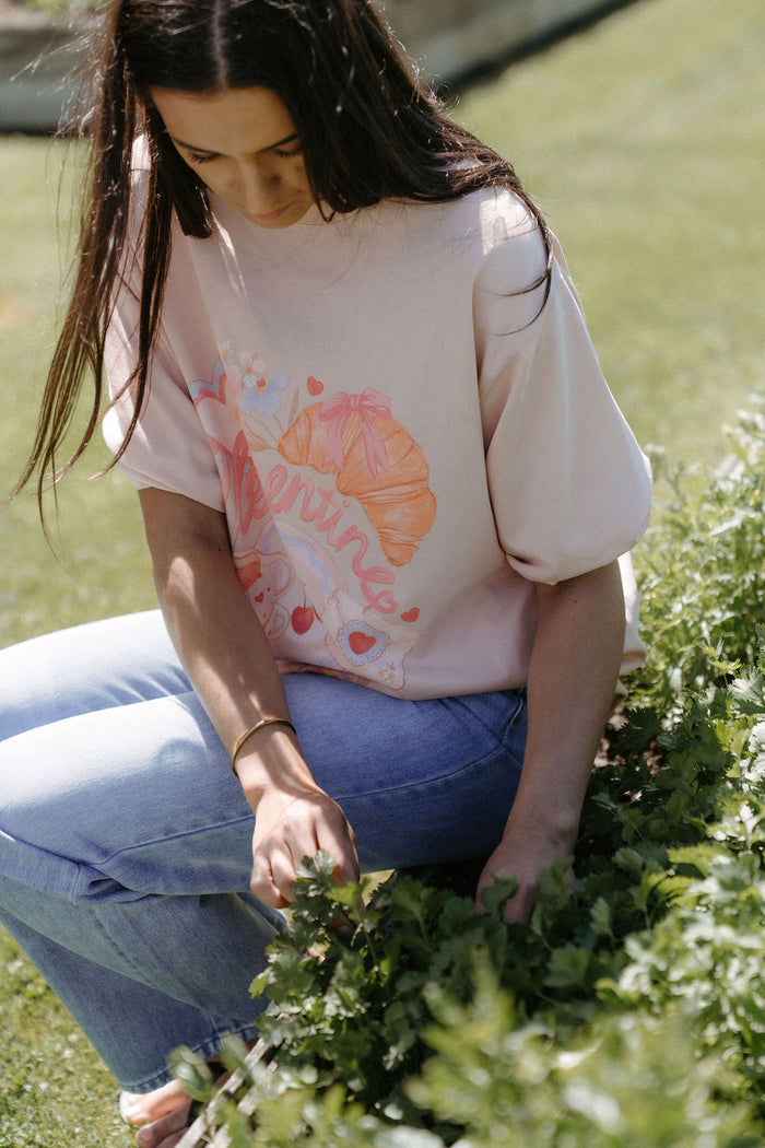 Clementine Favourite Things Tee - Dusky Pink Apparel > Women > Clothing > Tops > T-Shirts > Clementine Hyde Boutique